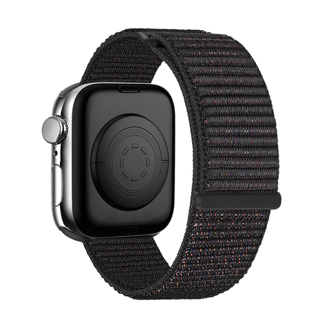 BALR. BALR Apple Watch nylon band (zwart)