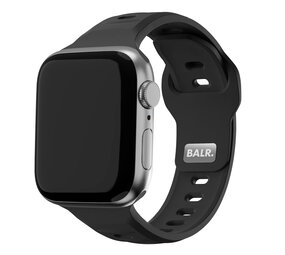 BALR. BALR Apple Watch outdoor silicone band (zwart)