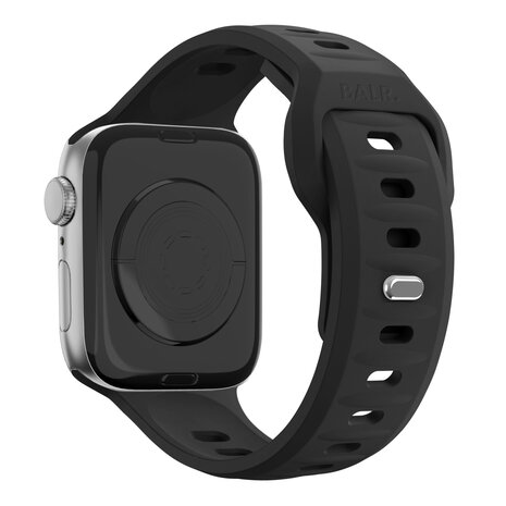BALR. BALR Apple Watch outdoor silicone band (zwart)