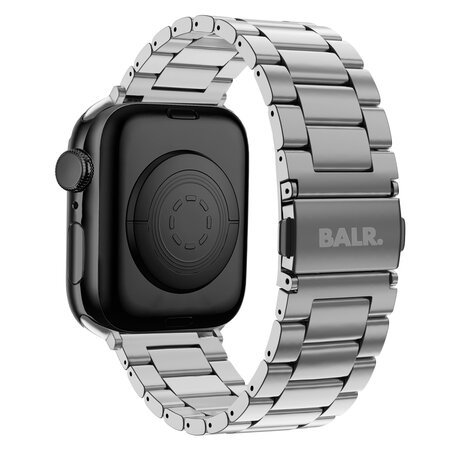 BALR. BALR Apple Watch stalen band (zilver)