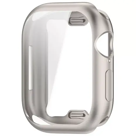 Strap-it® Strap-it Apple Watch 10 - 42mm TPU case (sterrenlicht)