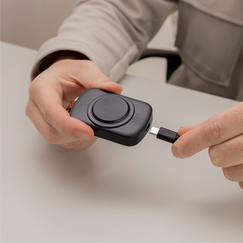 Strap-it® Strap-it Samsung Galaxy Watch 4 / 5 / 6 / 7 / Ultra 1800 mAh powerbank (zwart) Strap-it® Strap-it Samsung Galaxy Watch 4 / 5 / 6 / 7 / Ultra 1800 mAh powerbank (zwart)