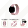 Bandz Bandz Samsung Gear Sport nylon loop band (roze) Bandz Bandz Samsung Gear Sport nylon loop band (roze)
