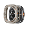 Bandz Bandz Samsung Galaxy Watch Ultra bezel PC hoesje (titanium met oranje) Bandz Bandz Samsung Galaxy Watch Ultra bezel PC hoesje (titanium met oranje)