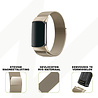 Bandz Bandz Fitbit Charge 5 Milanese loop band (champagne) Bandz Bandz Fitbit Charge 5 Milanese loop band (champagne)