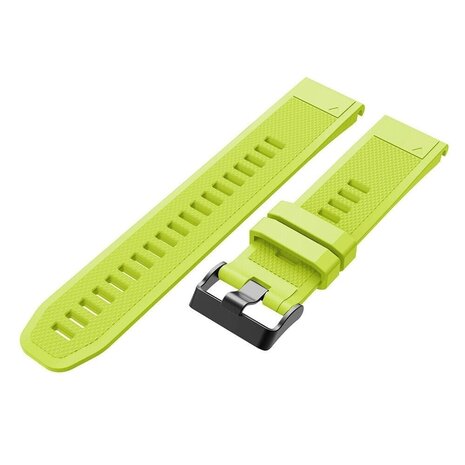 Strap-it® Strap-it Garmin MARQ siliconen bandje (lichtgroen)