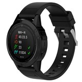 Strap-it® Garmin MARQ glossy silicone band (zwart)