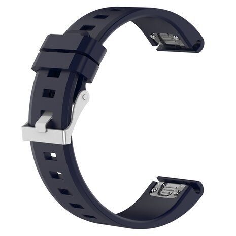 Strap-it® Strap-it Garmin MARQ glossy silicone band (donkerblauw)
