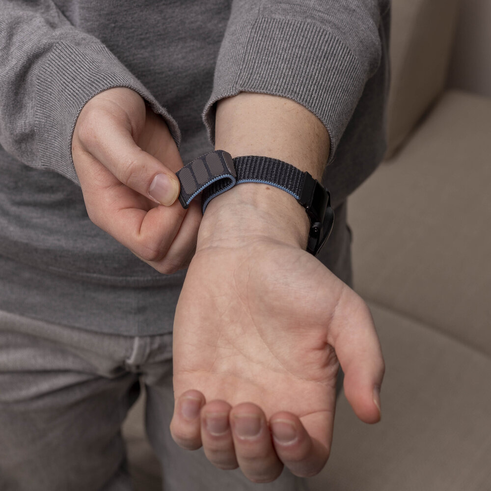 Strap-it® Strap-it Garmin MARQ nylon band (charcoal)