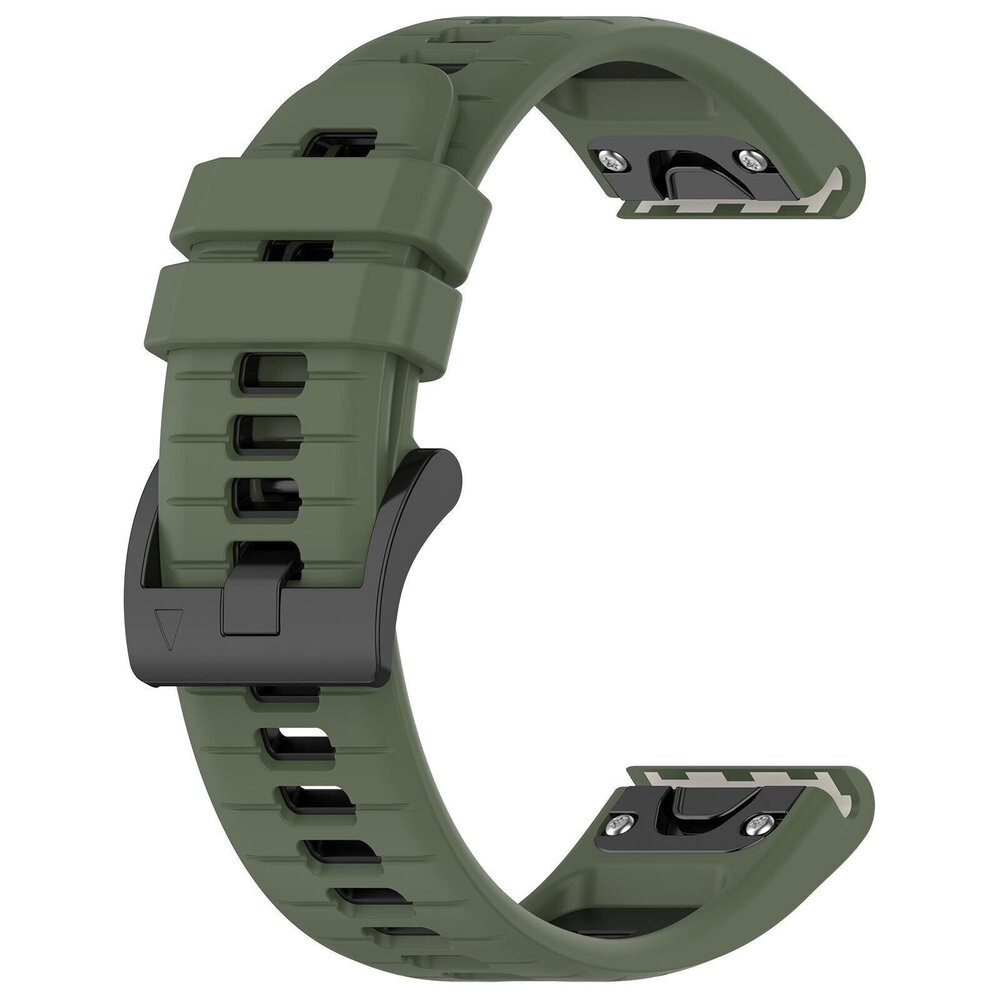 Strap-it® Strap-it Garmin MARQ sport gesp band (olijfgroen/zwart) Strap-it® Strap-it Garmin MARQ sport gesp band (olijfgroen/zwart)
