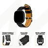 Bandz Bandz Fitbit Versa 3 lederen band (zwart) Bandz Bandz Fitbit Versa 3 lederen band (zwart)