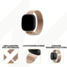Bandz Bandz Fitbit Versa 3 Milanese loop band (roségoud) Bandz Bandz Fitbit Versa 3 Milanese loop band (roségoud)