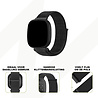 Bandz Bandz Fitbit Versa 3 nylon loop band (zwart) Bandz Bandz Fitbit Versa 3 nylon loop band (zwart)