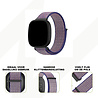 Bandz Bandz Fitbit Sense nylon loop band (donkerblauw) Bandz Bandz Fitbit Sense nylon loop band (donkerblauw)