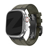 Bandz Bandz Apple Watch siliconen band 'Luxe Liquid' (bruin met zwart) Bandz Bandz Apple Watch siliconen band 'Luxe Liquid' (bruin met zwart)