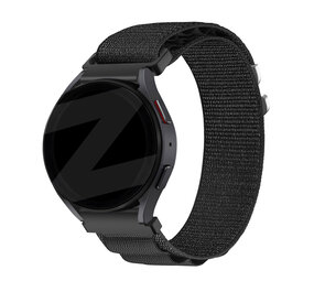 Bandz Bandz Huawei Watch GT 4 - 46mm Alpine nylon bandje (zwart)
