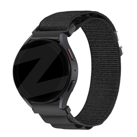 Bandz Bandz Huawei Watch GT 2 Pro Alpine nylon bandje (zwart)