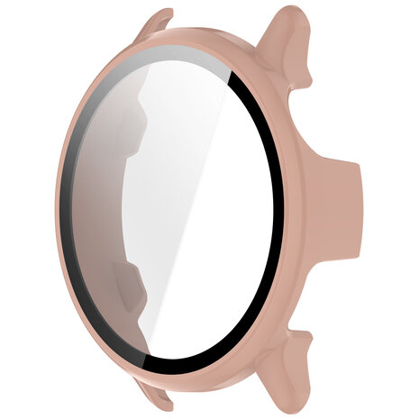 Strap-it® Strap-it Garmin Vivoactive 6 hard case met glas (roze)