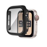 Bandz Bandz Apple Watch 10 - 46mm PC hoesje met glas (zwart)