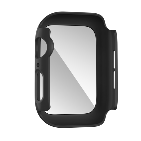 Bandz Bandz Apple Watch 10 - 46mm PC hoesje met glas (zwart)