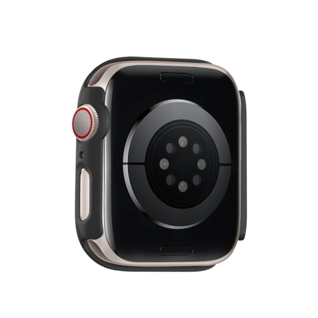 Bandz Bandz Apple Watch 10 - 46mm PC hoesje met glas (zwart)