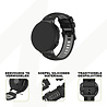 Bandz Bandz Garmin Forerunner 735xt sport band met gesp (zwart/grijs) Bandz Bandz Garmin Forerunner 735xt sport band met gesp (zwart/grijs)