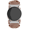 Strap-it® Strap-it Samsung Galaxy Watch 6 Classic 43mm scrunchie bandje (beige met parels) Strap-it® Strap-it Samsung Galaxy Watch 6 Classic 43mm scrunchie bandje (beige met parels)