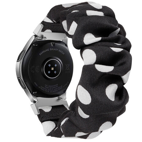 Strap-it® Strap-it Samsung Galaxy Watch 6 Classic 43mm scrunchie bandje (dots) Strap-it® Strap-it Samsung Galaxy Watch 6 Classic 43mm scrunchie bandje (dots)