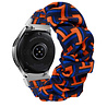Strap-it® Strap-it Xiaomi Amazfit GTR scrunchie bandje (zwart/oranje/blauw) Strap-it® Strap-it Xiaomi Amazfit GTR scrunchie bandje (zwart/oranje/blauw)