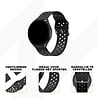 Bandz Bandz Bandz Samsung Gear Sport sport band 'Air' (zwart) Bandz Bandz Bandz Samsung Gear Sport sport band 'Air' (zwart)