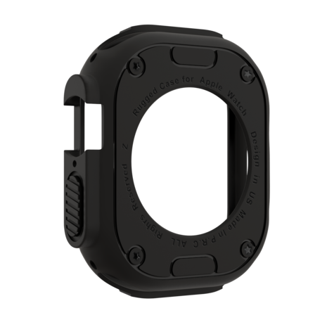 Bandz Bandz Apple Watch Ultra - 49mm robuust TPU hoesje (zwart)