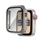 Bandz Bandz Apple Watch 10 - 46mm PC hoesje met glas (titanium)