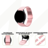 Bandz Bandz Amazfit GTR Mini verstelbare stalen band (roze) Bandz Bandz Amazfit GTR Mini verstelbare stalen band (roze)