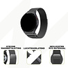 Bandz Bandz Samsung Galaxy Watch 5 Pro Milanese loop band (zwart) Bandz Bandz Samsung Galaxy Watch 5 Pro Milanese loop band (zwart)