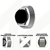 Bandz Bandz Samsung Galaxy Watch 5 Pro Milanese loop band (zilver) Bandz Bandz Samsung Galaxy Watch 5 Pro Milanese loop band (zilver)