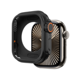 Bandz Bandz Apple Watch 7/8/9 - 45mm metalen hoesje (zwart)