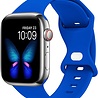 Strap-it® Strap-it Apple Watch siliconen bandje (blauw) Strap-it® Strap-it Apple Watch siliconen bandje (blauw)