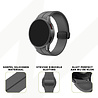 Bandz Bandz Samsung Galaxy Watch 5 Pro siliconen band met D-Buckle (donkergrijs) Bandz Bandz Samsung Galaxy Watch 5 Pro siliconen band met D-Buckle (donkergrijs)