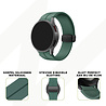 Bandz Bandz Samsung Galaxy Watch 5 Pro siliconen band met D-Buckle (donkergroen) Bandz Bandz Samsung Galaxy Watch 5 Pro siliconen band met D-Buckle (donkergroen)