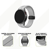 Bandz Bandz Samsung Galaxy Watch 4 Classic 46mm siliconen band met D-Buckle (grijs) Bandz Bandz Samsung Galaxy Watch 4 Classic 46mm siliconen band met D-Buckle (grijs)