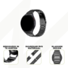 Bandz Bandz Samsung Galaxy Watch 6 Classic 47mm stalen band 'Classic' (zwart) Bandz Bandz Samsung Galaxy Watch 6 Classic 47mm stalen band 'Classic' (zwart)