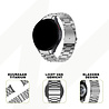Bandz Bandz Samsung Galaxy Watch 6 Classic 47mm titanium schakel band (zilver) Bandz Bandz Samsung Galaxy Watch 6 Classic 47mm titanium schakel band (zilver)