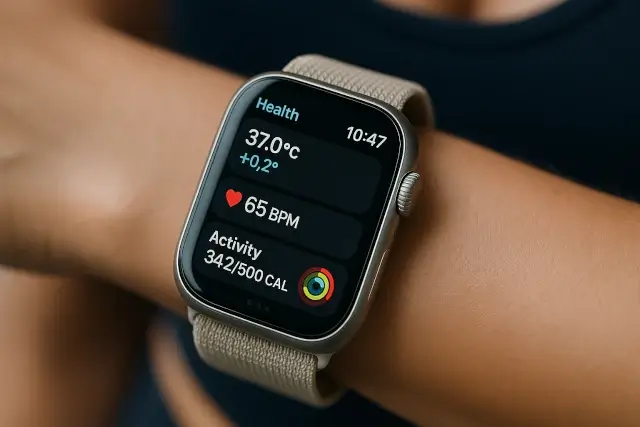 Welke Apple Watch meet Temperatuur?
