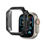 Bandz Bandz Apple Watch Ultra - 49mm gegalvaniseerd TPU hoesje (zwart)