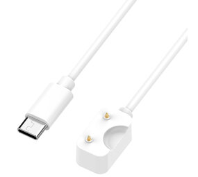 Strap-it® Samsung Galaxy Watch Fit 3 USB-C oplader (wit) Strap-it® Samsung Galaxy Watch Fit 3 USB-C oplader (wit)