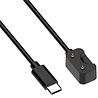 Strap-it® Strap-it Samsung Galaxy Watch Fit 3 USB-C oplader (zwart) Strap-it® Strap-it Samsung Galaxy Watch Fit 3 USB-C oplader (zwart)