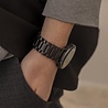 Strap-it® Strap-it Samsung Galaxy Watch 4 Classic 42mm stalen band (zwart) Strap-it® Strap-it Samsung Galaxy Watch 4 Classic 42mm stalen band (zwart)