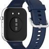 Strap-it® Strap-it Huawei Watch Fit 4 siliconen bandje (donkerblauw) Strap-it® Strap-it Huawei Watch Fit 4 siliconen bandje (donkerblauw)