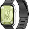 Strap-it® Strap-it Huawei Watch Fit 4 stalen band (zwart) Strap-it® Strap-it Huawei Watch Fit 4 stalen band (zwart)