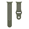 Strap-it® Strap-it Samsung Galaxy Watch Ultra sport band (legergroen/zwart) Strap-it® Strap-it Samsung Galaxy Watch Ultra sport band (legergroen/zwart)